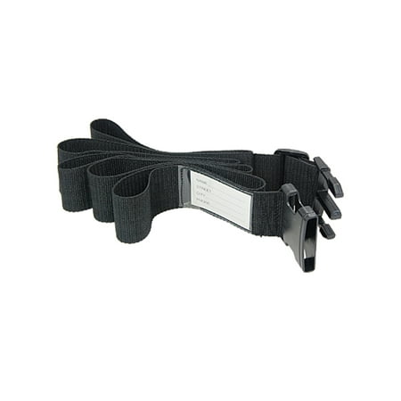 Ballistic Nylon Suitcase - Unique Bargains Nylon Adjustable Bag Suitcase Luggage Strap Black