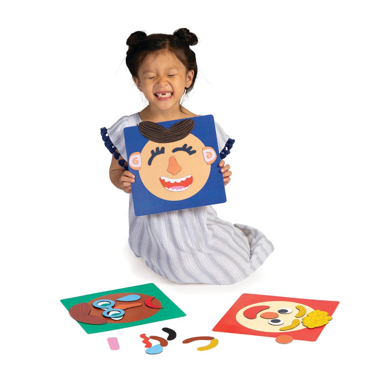 Manhattan Toy Making Faces 34-Piece Bilingual Emotion Toy for Kids 3 Years and Up for English and French Learning - image 2 of 6