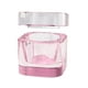 thumbnail image 5 of Plato de vidrio para decoración de uñas con tapa, herramientas para decoración de uñas, accesorio acrílico para decoración de uñas Rosa, 5 of 9