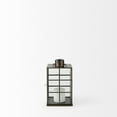 thumbnail image 4 of Mercana Grimwig Small 8L X 8W X 15H Lantern W/Sheet Base Without Bevel in Gold, 4 of 11