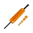 thumbnail image 2 of Dickly Motorcycle Piston Pin Puller 5 Adapters Aluminum Alloy for Full Skirt Piston, 2 of 9