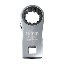 K Tool International Ratcheting Crowfoot Wrench 19mm 3/8 Inch Drive
