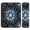 Explosion of Blue Ink, variant on 2-Pack Seat Belt Covers with Flannel Seatbelt Shoulder Strap Case Adjustable Straps Soft Padding for Car Pastel Rainbow Tie-dye Medium