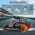 thumbnail image 5 of 24V Kid Electric Go Kart Drift Kart with 2X200W Strong Motor,7AH Big Battery,Electric Pedals,Outdoor Race Toy, 5 of 7