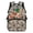 Camo Cartoon Mallard Duck, variant on Yspwyqan Kids Soccer Backpack for Boys Girls, Camo Duck 17" Large Capacity Daypack with Double Zipper, Side Pockets, Adjustable Straps Daypack for School Hiking