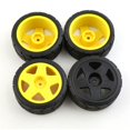 thumbnail image 3 of 4 piezas de rueda de goma hexagonal de 12 mm y 65 mm para coche RC XV-01 TT-01 TT-02 LC Racing PTG-2 WR8 1/10, 1, 3 of 5