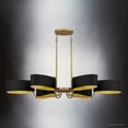 thumbnail image 5 of Luxury Cosmopolitan Chandelier, Aged Brass, UQL5520, 5 of 5