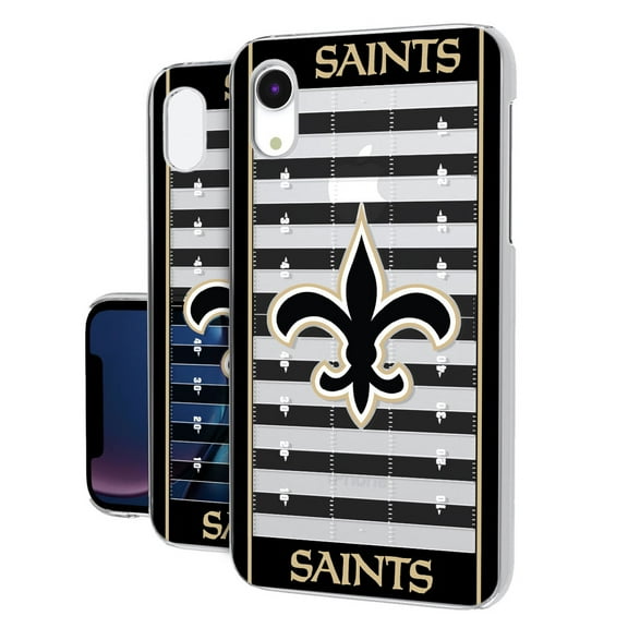New Orleans Saints iPhone Clear Field Design Case