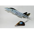 thumbnail image 2 of VF-124 Gunfighters F-14a (1990) Tomcat Model, 1/42 (18") Scale, Mahogany, Navy, Fighter, 2 of 8