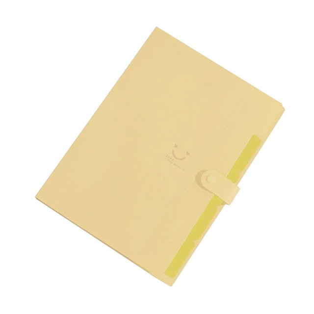 Carpeta de archivos de documentos Worallymy organizador de archivos de tamaño carta A4 expandible de plástico organizador de papel con cierre a presión Worallymy JD735801502