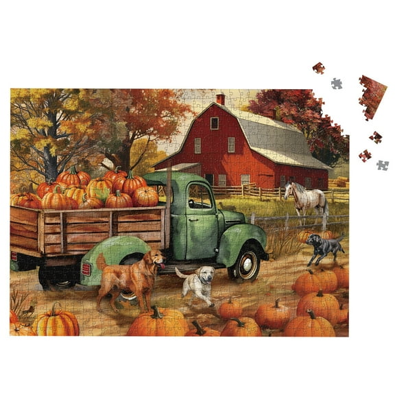 Briarwood Lane Autumn Farm 1000 Piece Jigsaw Puzzle
