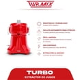 thumbnail image 2 of Extractor Turmix  Turbo Rojo, 2 of 4