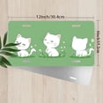 thumbnail image 2 of License Plate, Happy White Kitties Decorative Front,Personalized Stainless Steel License Plate Cover For Men Women,12.2" X 6.2", 2 of 6