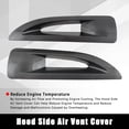 thumbnail image 3 of Set of 2 Hood Side Air Vent Cover Left & Right Fit for 2007-2017 Jeep Wrangler, 3 of 8