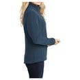 thumbnail image 3 of Womens Value Fleece Polyester Jacket Insignia Blue Medium, 3 of 6
