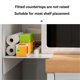 thumbnail image 5 of 2pc Punching-Free Extension Plate Household Refrigerator Side Widening Extension Storage Shelf Narrow 20x10cm, 5 of 5