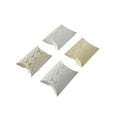 thumbnail image 2 of Linyer Pack of 50 Wedding Sugar Favor Box Reusable Jewellery Gilding Bag Pillow Shaped Gifts Boxes Pie Storage for Proposal Party, 2 of 6