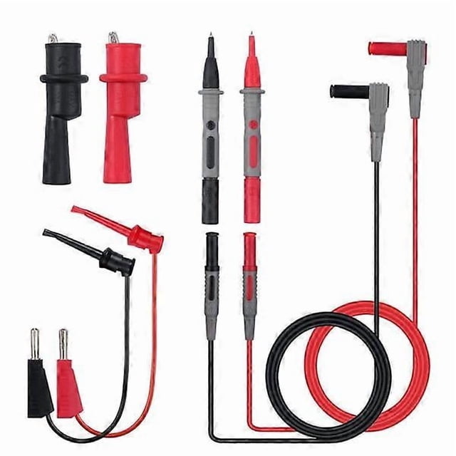 Electrician Test Leads Alligator Clip Test Cables Multimeter