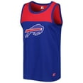 thumbnail image 2 of Men's Starter Royal/Red Buffalo Bills Logo Touchdown Fashion Tank Top, 2 of 3