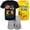 Yellow , black , Gray, variant on Disney Lion King Simba Timon Pumbaa Big Boys T-Shirt Tank Top and French Terry Shorts 3 Piece Outfit Set Toddler to Big Kid