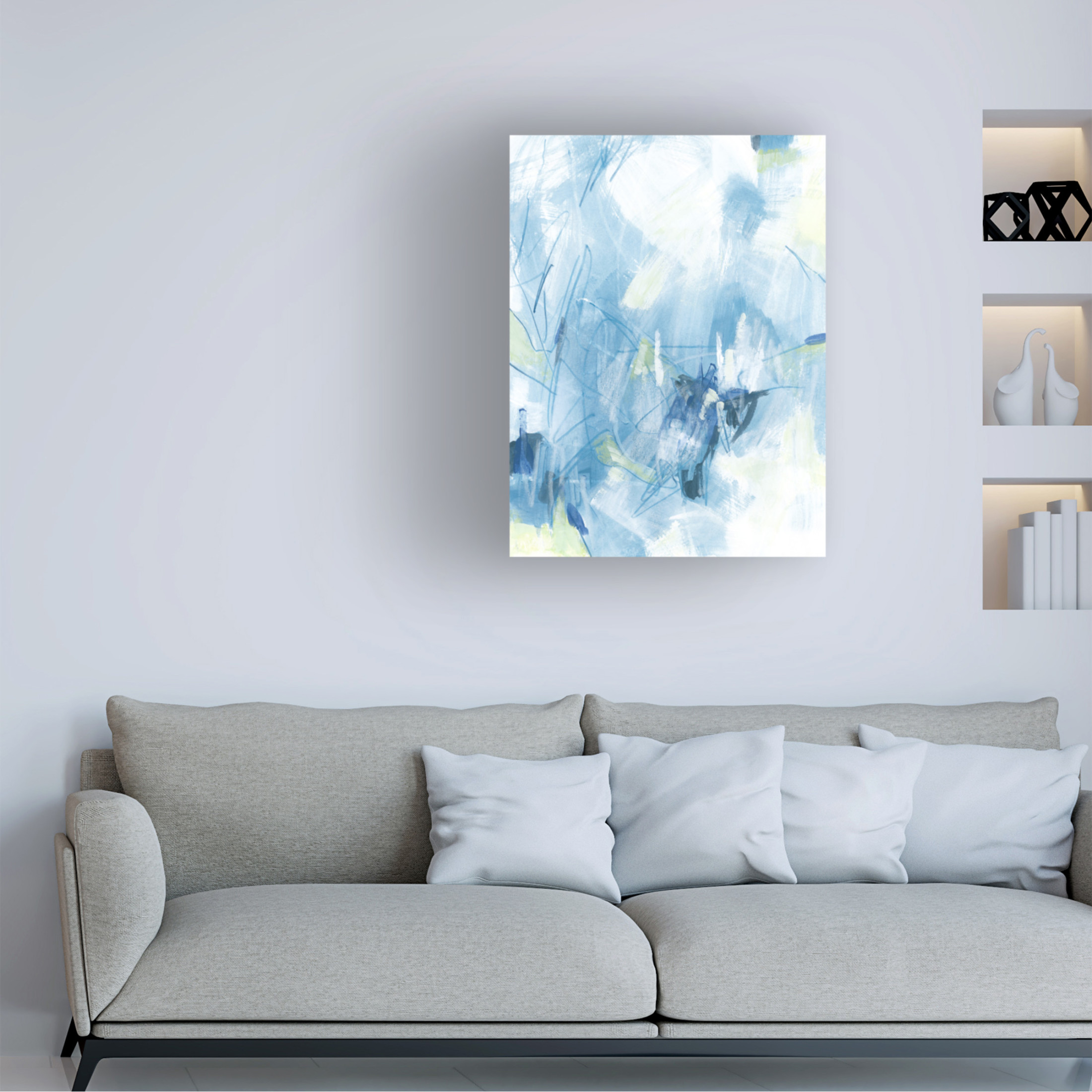 Trademark Fine Art June Erica Vess Spin Cycle I Canvas Wall Art