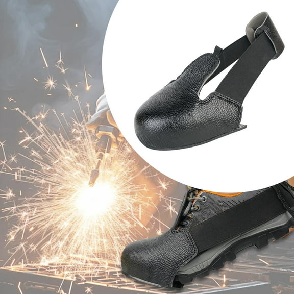 koolsoo Steel Toe Cap Overshoes Labor Insurance Shoe Cover Toe Protector Slip Resistant Footwear Accessories Anti Smash Cover