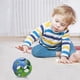 thumbnail image 3 of Juguete de sonajero de pelota de entrenamiento con agarre de mano | Plástico hueco | 9,5 cm de diámetro | Ayuda sensorial al agarre | Campana relajante en el interior | Negro Rosa Azul | Respetuoso, 3 of 5