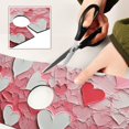 thumbnail image 7 of Pink Heart Gradient Kitchen Sink Splash Guard, Silicone Sink Faucet Mat Dry Out the Kitchen Bathroom, 7 of 7