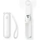 thumbnail image 1 of Handheld Mini Fan, 3 IN 1 Hand Fan, Portable USB Rechargeable Small Pocket Fan, Battery Operated Fan [14-21 Working Hours] with Power Bank, Flashlight, 1 of 4