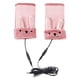 thumbnail image 1 of Guantes con calefacción de invierno Biking Cálido Mittens USB Indoor al aire libre Tamaño sin aislado térmico Suministros para el hogar Pink, 1 par Inevent HA011726-01, 1 of 7