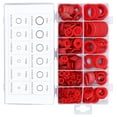 thumbnail image 4 of Flat Washer Set,  Elasticity Various Sizes Insulation Heat Resistant Paper Fiber Gasket  for Plasterboard for Fencing, 4 of 7