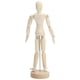 thumbnail image 5 of Maniquí De Madera De Decoración De 21,7 Cm De Alto, Modelo Humano De Dibujo Ajustable Movible Para Adornos Del Hogar, 5 of 7