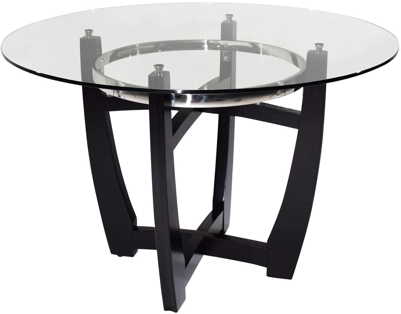 48 Round Dining Table With Tempered, 48 Round Table Base