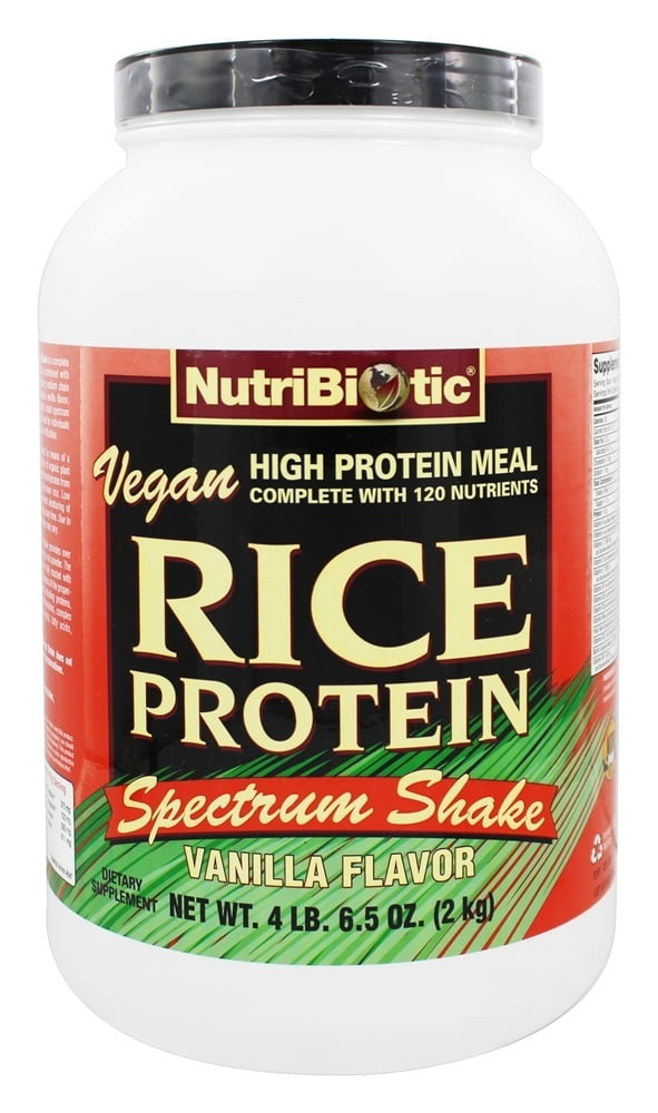 Vegan rice protein powder