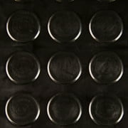 FlooringInc Nitro Garage Floor Tiles, Coin Pattern, Interlocking, Black, 12x12, 52 pack, 52 sq/ft