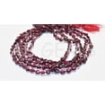 thumbnail image 2 of Natural Garnet Kite-Shaped Faceted Beads 5.5x7mm â€“ Loose Gemstone Beads for Jewelry Making | Fancy Stone Beads, Garnet Briolette Beads 13", 2 of 3