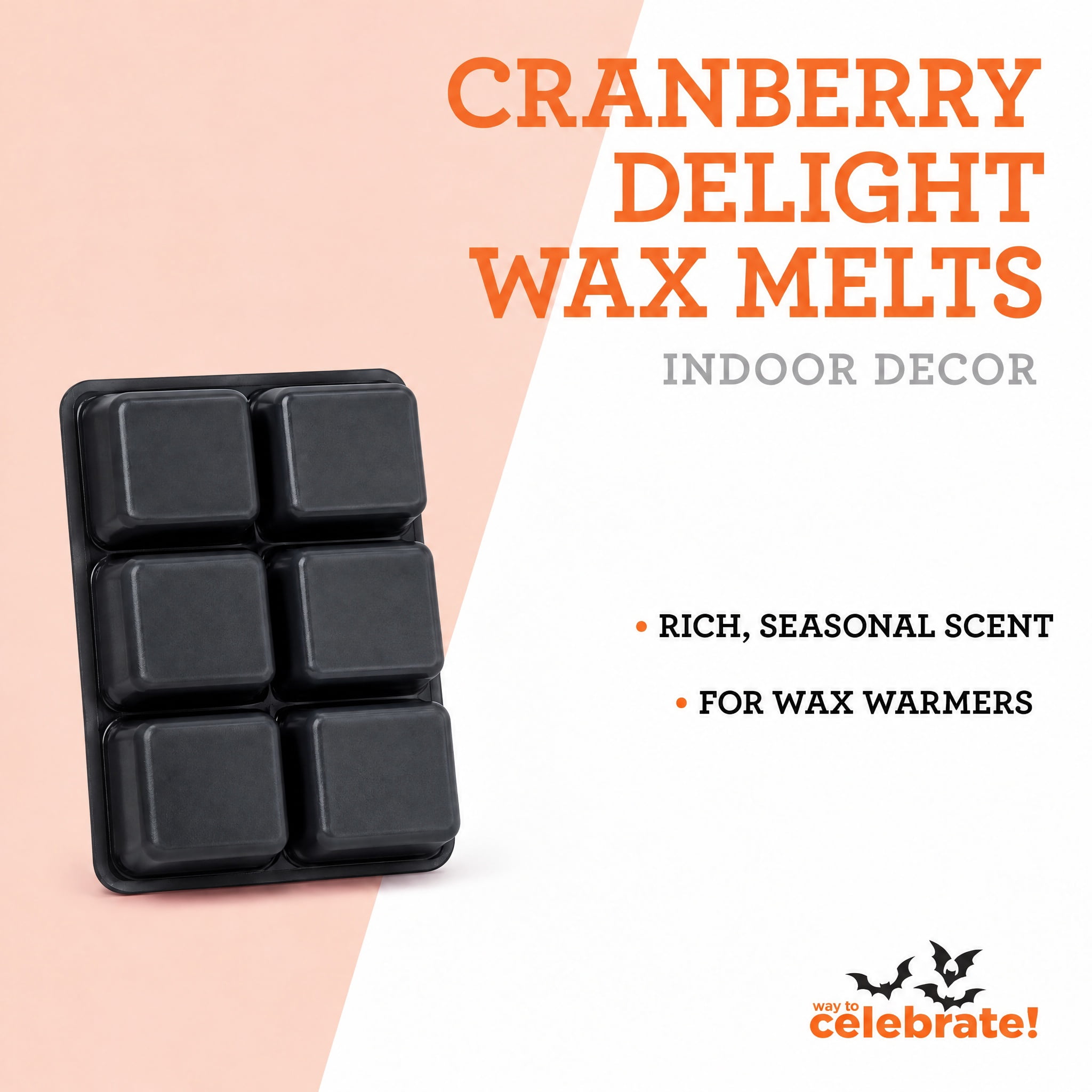 Cranberry Delight Wax Melts, 2.5 oz, Halloween by Way To Celebrate