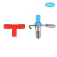 thumbnail image 1 of 20PCS No Rust Durable Three Way  Water Feeder Double Spring  Drinking Fountain Pet Water Feeding Drinker For Pet For  White 3 Way,Red 3 Way, 1 of 8