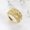 14K Gold-Plated, variant on Statement Leaf Ring for Women 14K Gold Plated with White Cubic Zirconia for Everyday Size 9 Gift Box Included