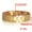 Golden, variant on 4 Elements Domineering And Fashionable Titanium Steel Bracelet Spherical Gift for Family And Friends,【silvery】