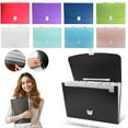 thumbnail image 1 of Handheld 7 Layer Expandable School Test Papers Files Folder File Folder With 2 Sheets Sticky Index Tabs, 1 of 9