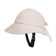 thumbnail image 4 of Sombrero de pescador para mujer, sombrero de pesca, protección solar, plegable, elegante, Beige, 4 of 8