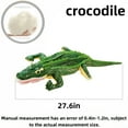 thumbnail image 3 of Realistic Crocodile Stuffed Animal - Giant Lifelike Animal Plush Toys Pillow -Gifts for Adult, 3 of 8