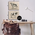 thumbnail image 4 of Stupell Industries Beige Holstein Cow Portrait Animals Painting Wrapped Canvas Art Print Wall Art, 20 x 16, Set of 2, 4 of 8