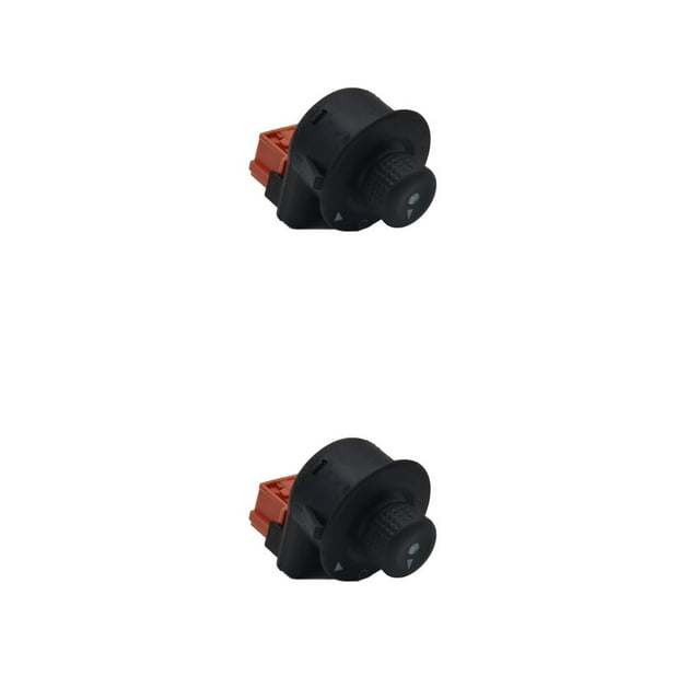 Guardoinrt Remplacement pour Citroen Xsara Picasso Miroir Citroen Xsara Picasso Bouton de Contrôle Réglable Régulation 2Ensemble