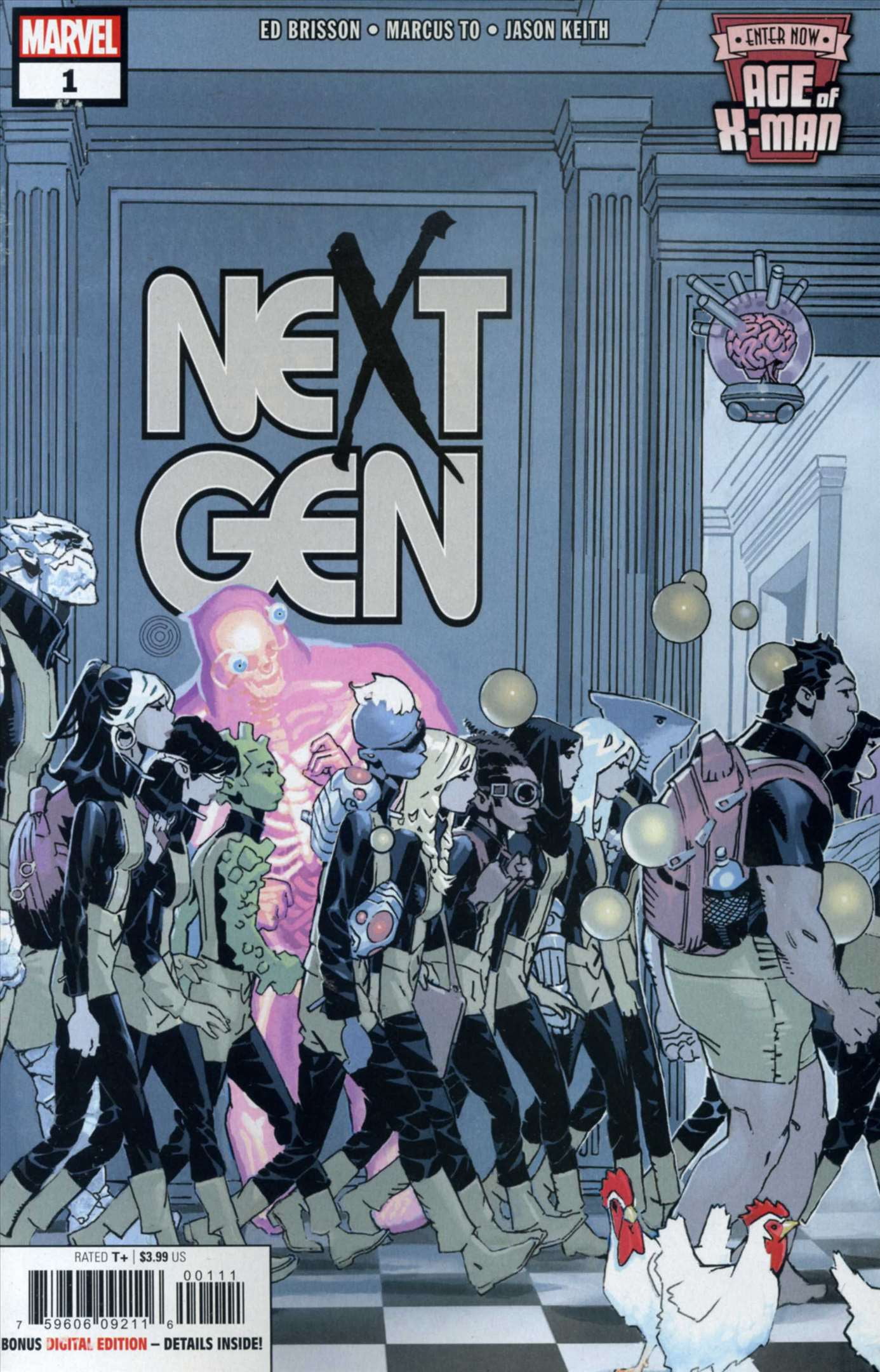 Cover of Age of X-Man: Nextgen #1