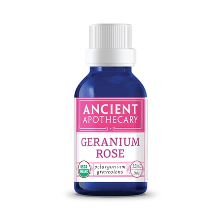 Ancient Nutrition, Ancient Apothecary, Geranium Rose Essential Oil, 0.5 Fl OZ