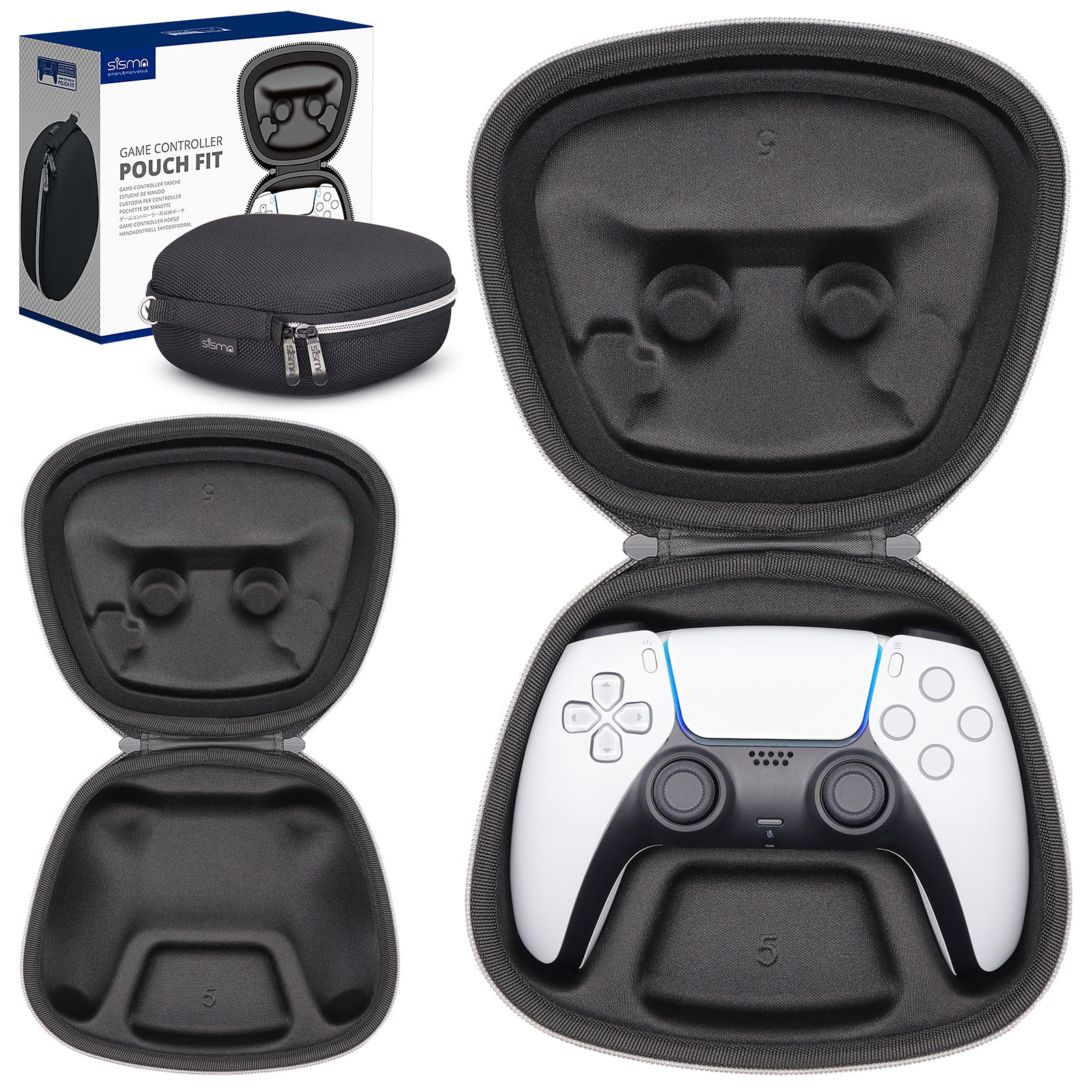 sisma Travel Case Compatible with PS5 DualSense Wireless Controller ...