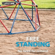 Lifetime Kids Outdoor 5 ft. H x 10 ft. W Dome Climber, Red and Blue (101301)