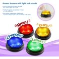 thumbnail image 3 of Family game buzzers with light and sound, 4 pack, 3 of 5